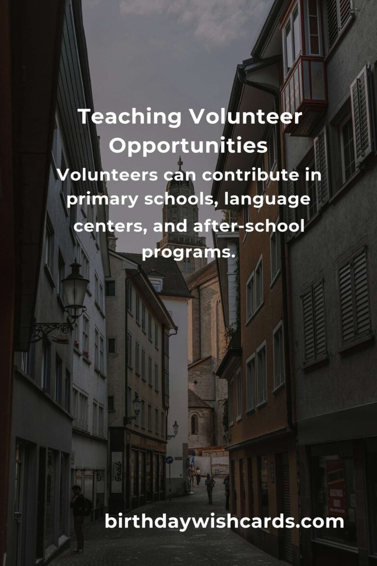 Exploring Teaching Volunteer Opportunities in Zurich