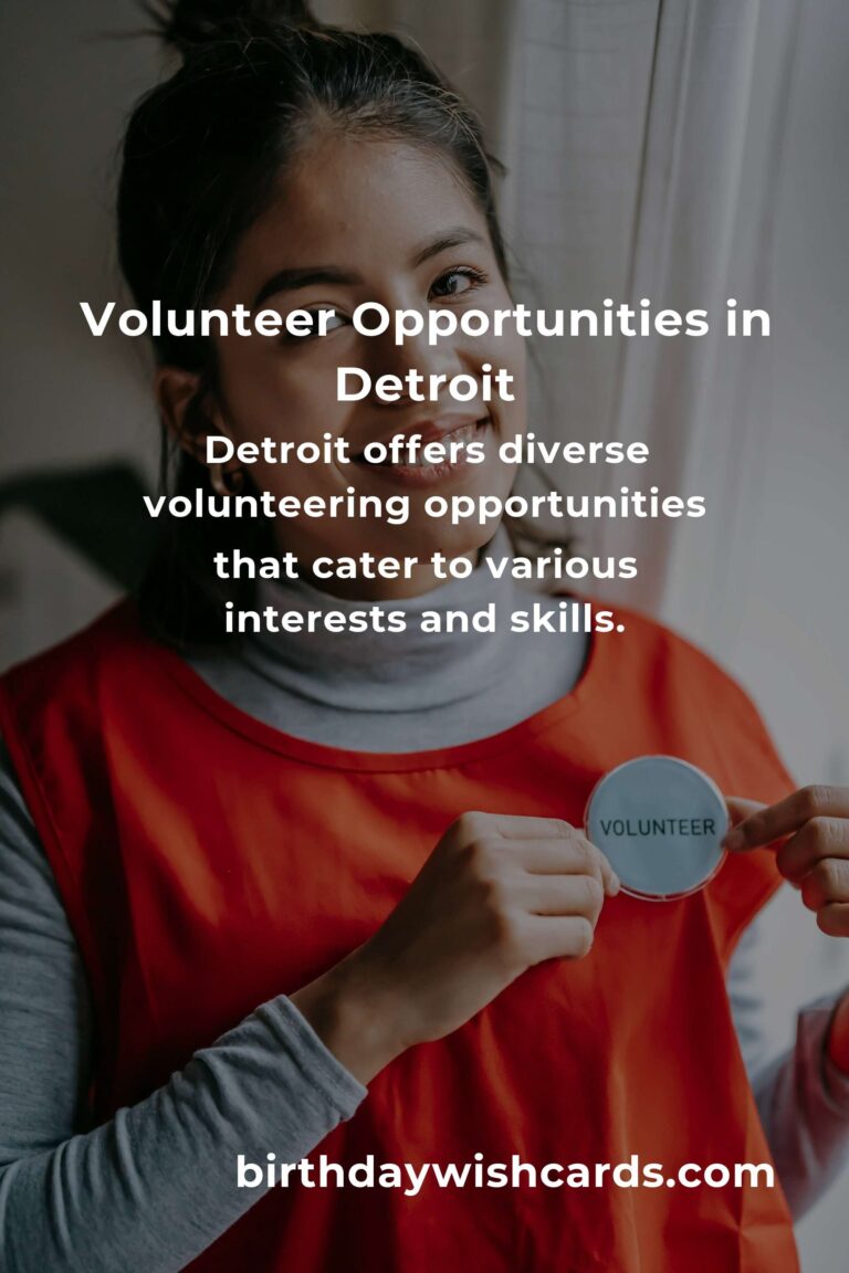 Exploring Volunteer Opportunities for Remote Workers in Detroit