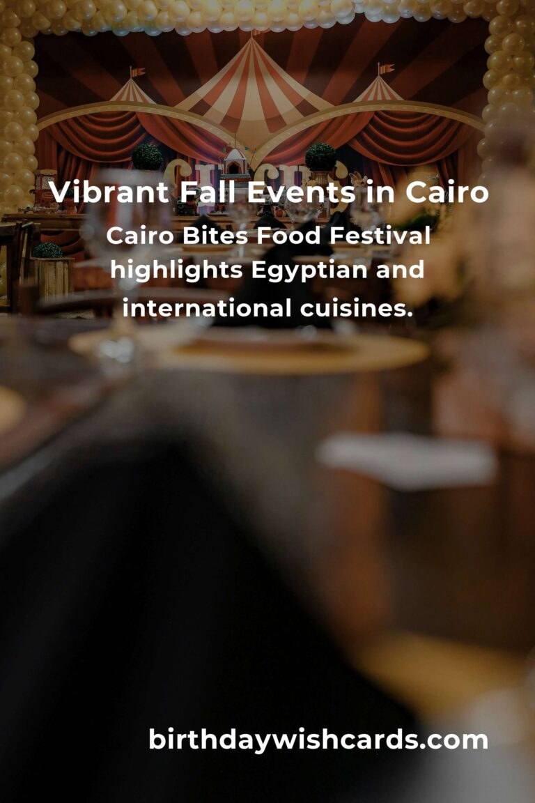 Exploring the Best Fall Events in Cairo for Beginners