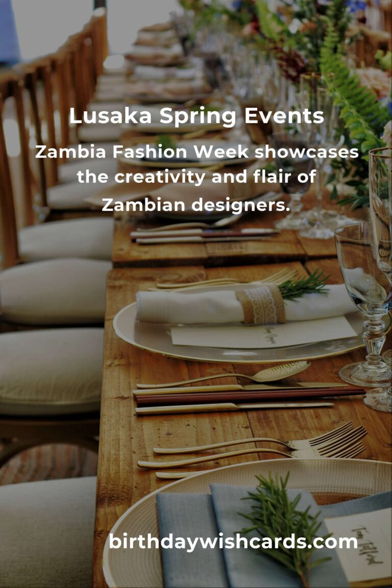 Exploring the Best Spring Events in Lusaka for Budget Travelers