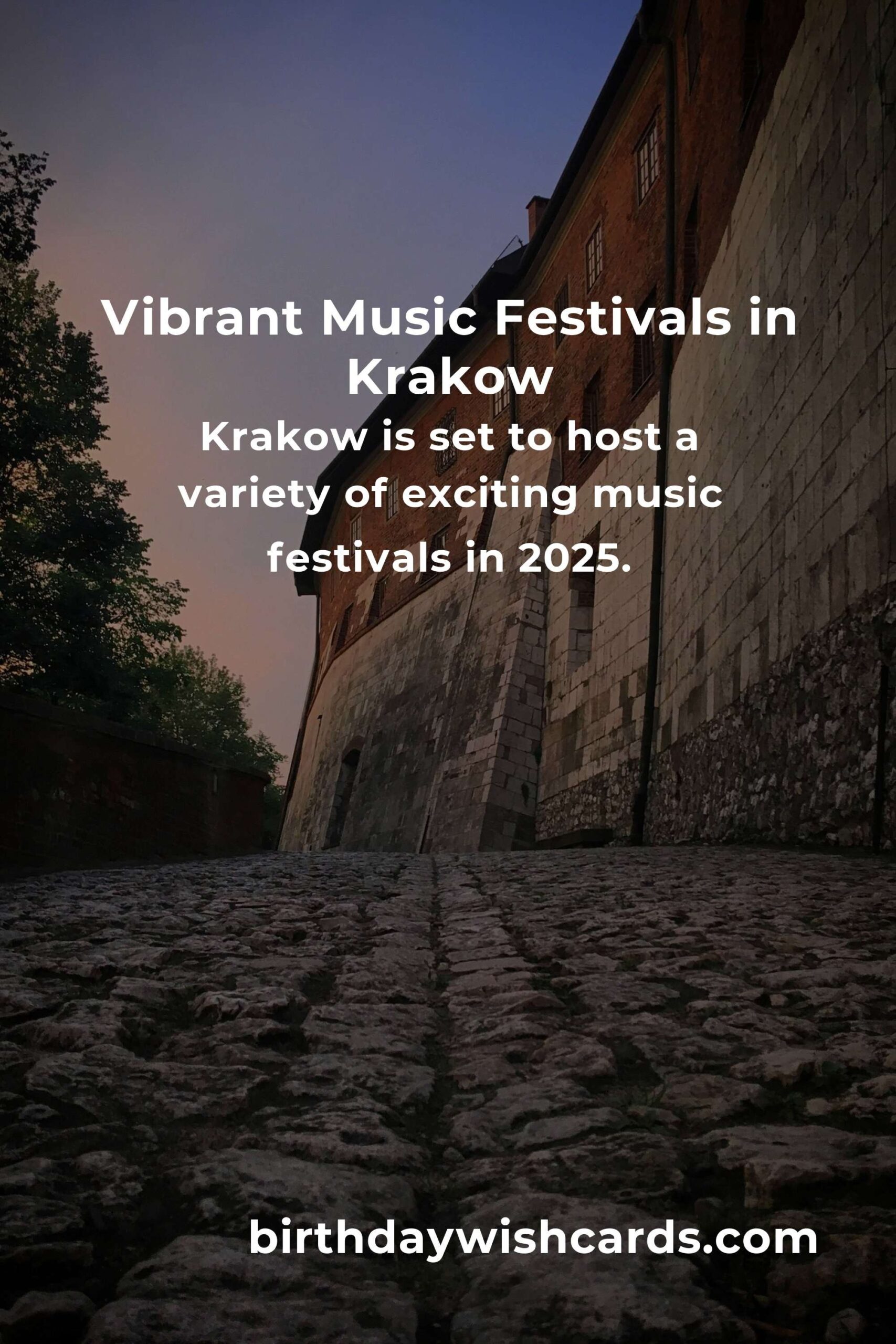 Exploring the Vibrant Music Festivals in Krakow for 2025