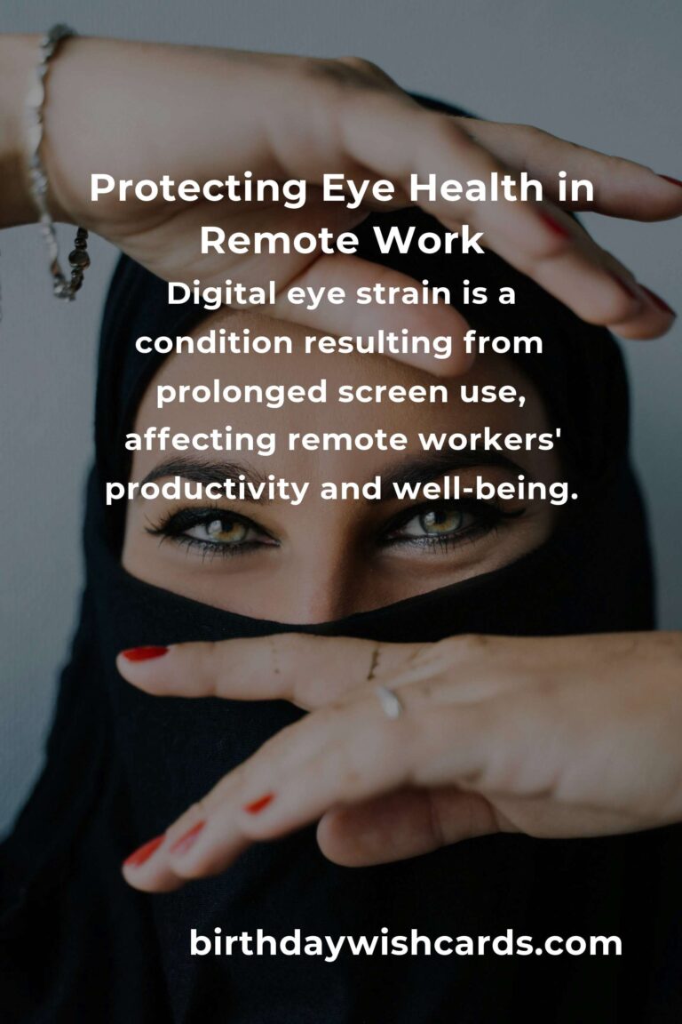 Eye Health Guide for Remote Workers in 2025: Protecting Your Vision in a Digital World