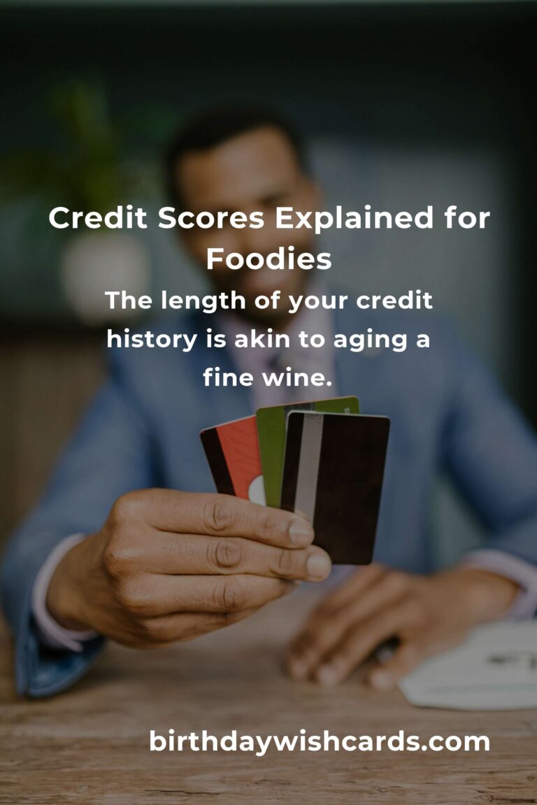 Feasting on Financial Health: A Food Lover's Guide to Understanding Credit Scores