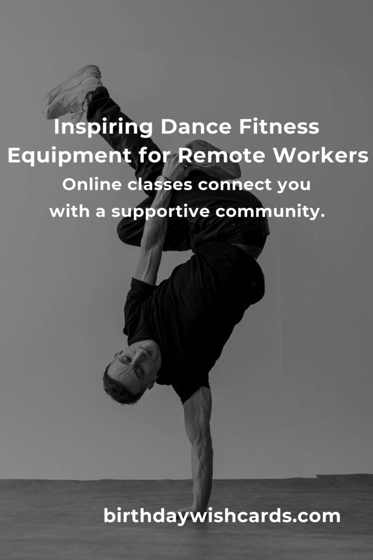 Feel Alive Again: The Ultimate Dance Fitness Equipment Guide for Remote Workers