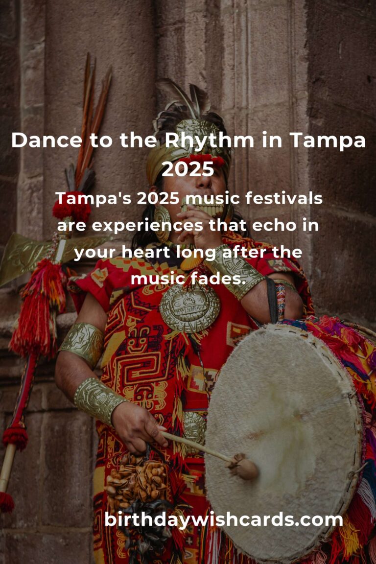 Feel the Rhythm: Discover Upcoming Music Festivals in Tampa 2025