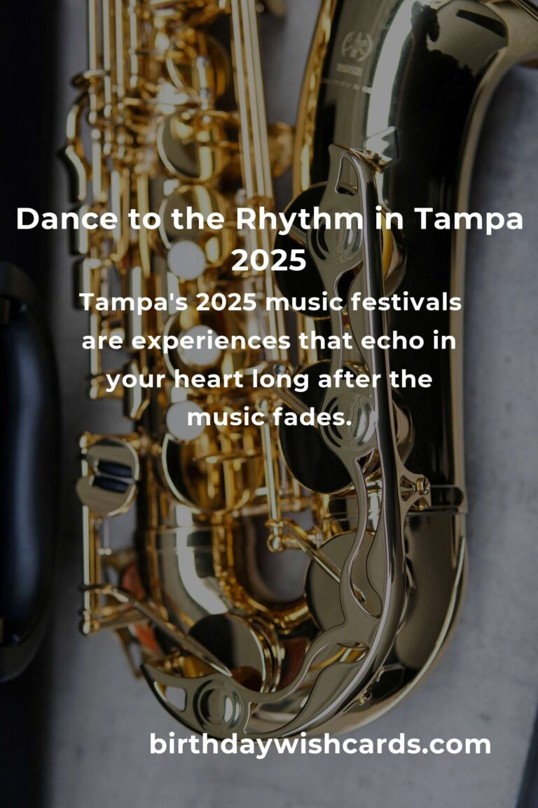 Feel the Rhythm: Discover Upcoming Music Festivals in Tampa 2025