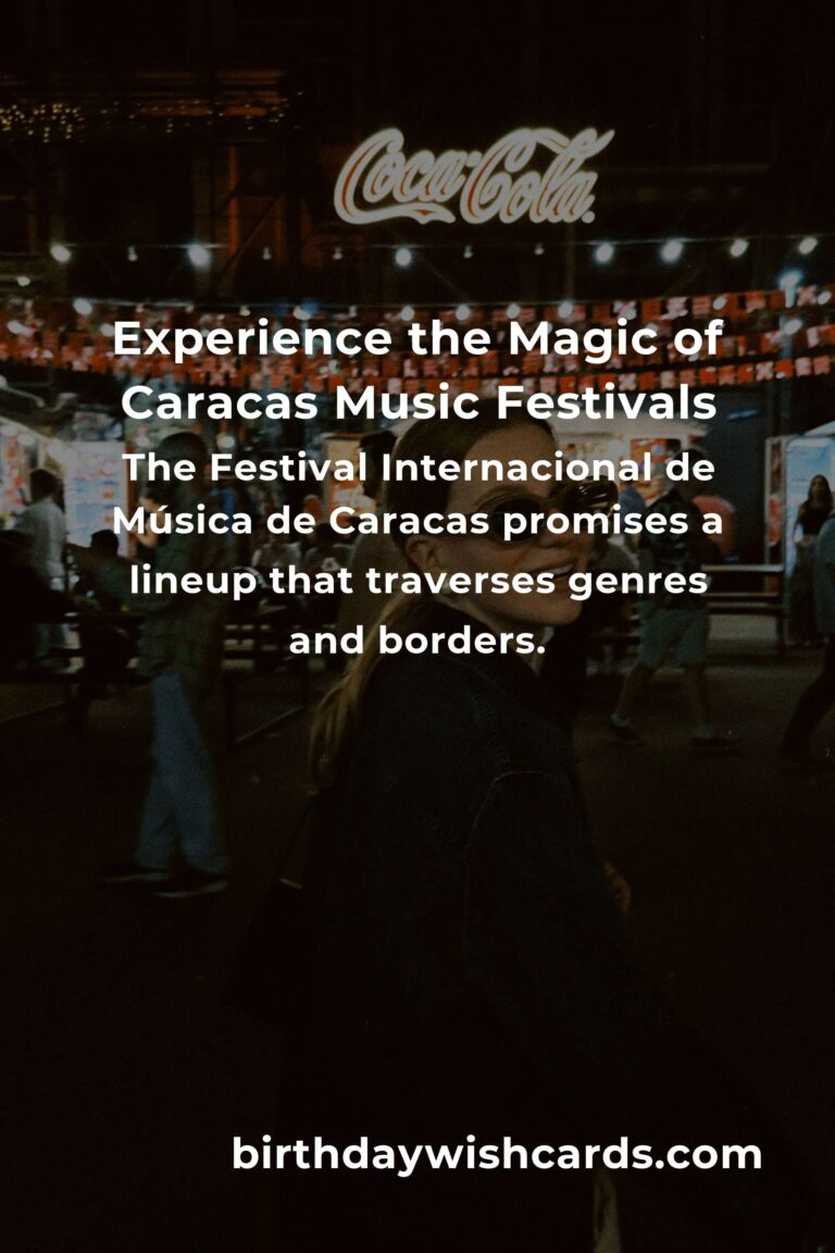 Feel the Rhythm: Discover the Upcoming Music Festivals in Caracas for 2025