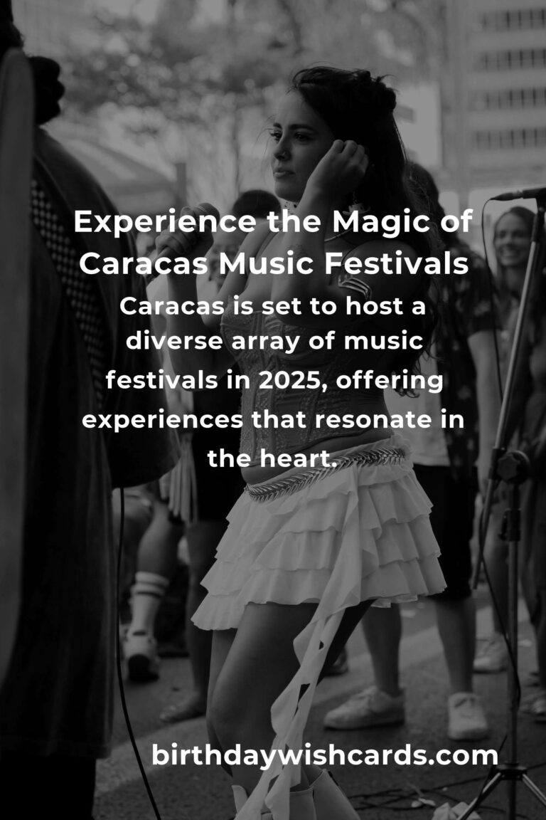 Feel the Rhythm: Discover the Upcoming Music Festivals in Caracas for 2025