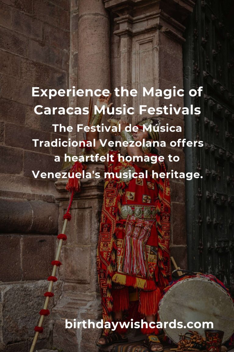 Feel the Rhythm: Discover the Upcoming Music Festivals in Caracas for 2025