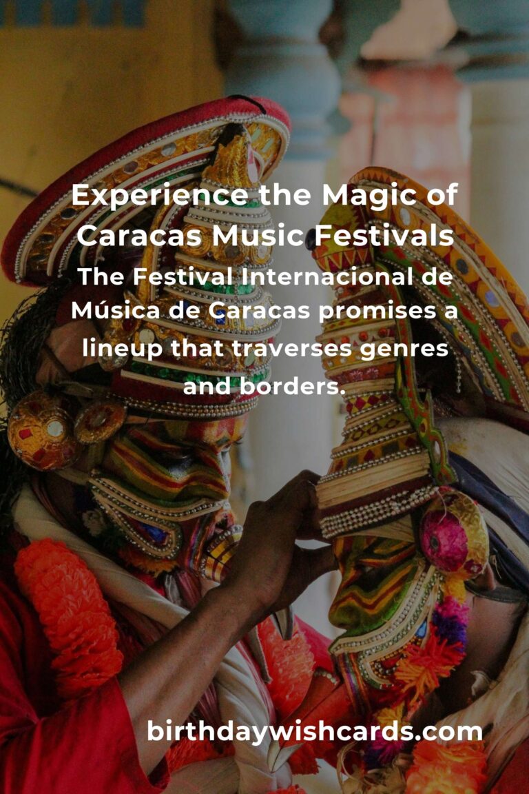 Feel the Rhythm: Discover the Upcoming Music Festivals in Caracas for 2025