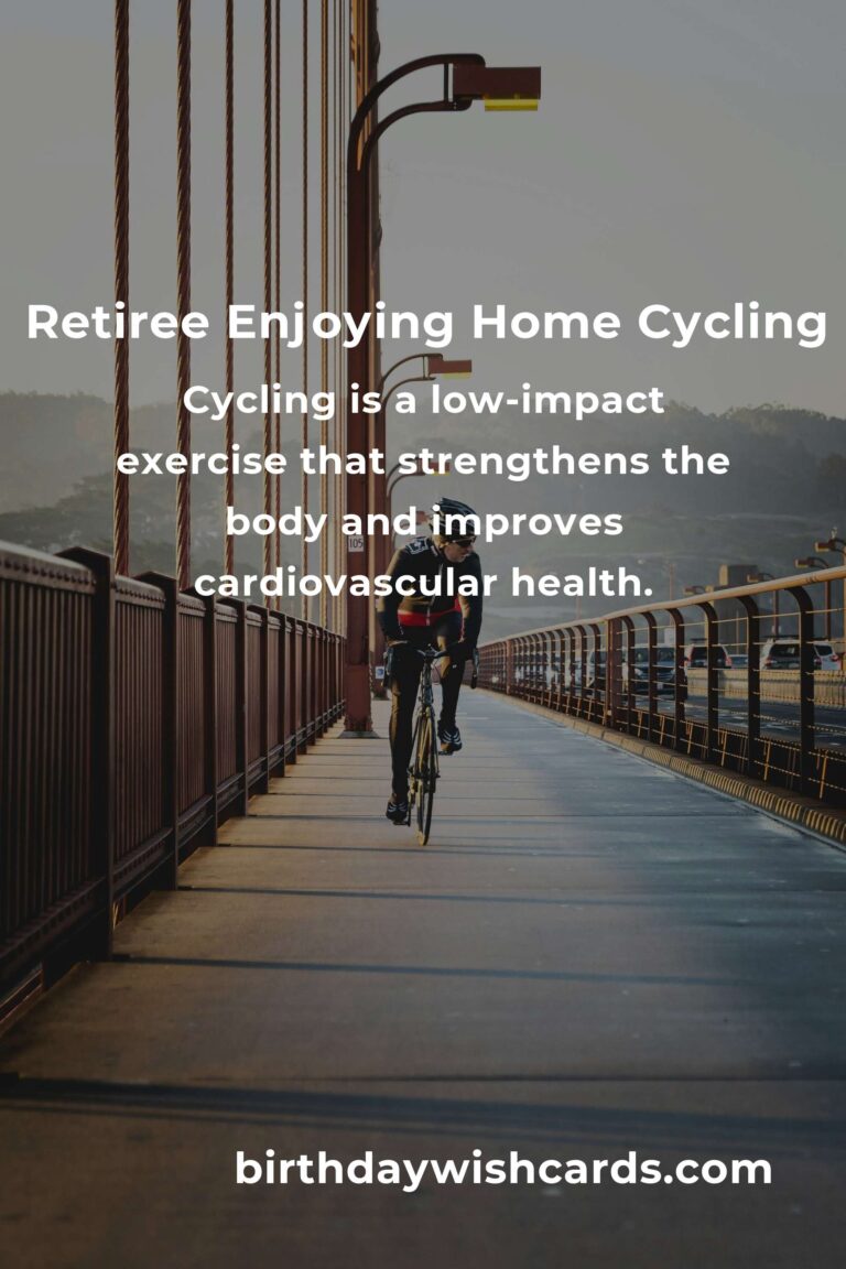 Find Freedom and Health: Home Cycling Routines for Retirees