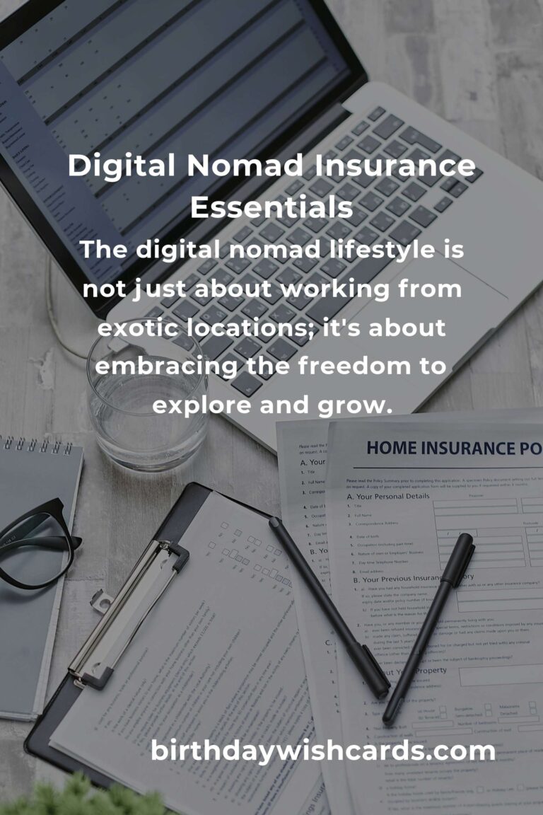 Find Freedom and Security: The Best Insurance Planning Apps for Digital Nomads