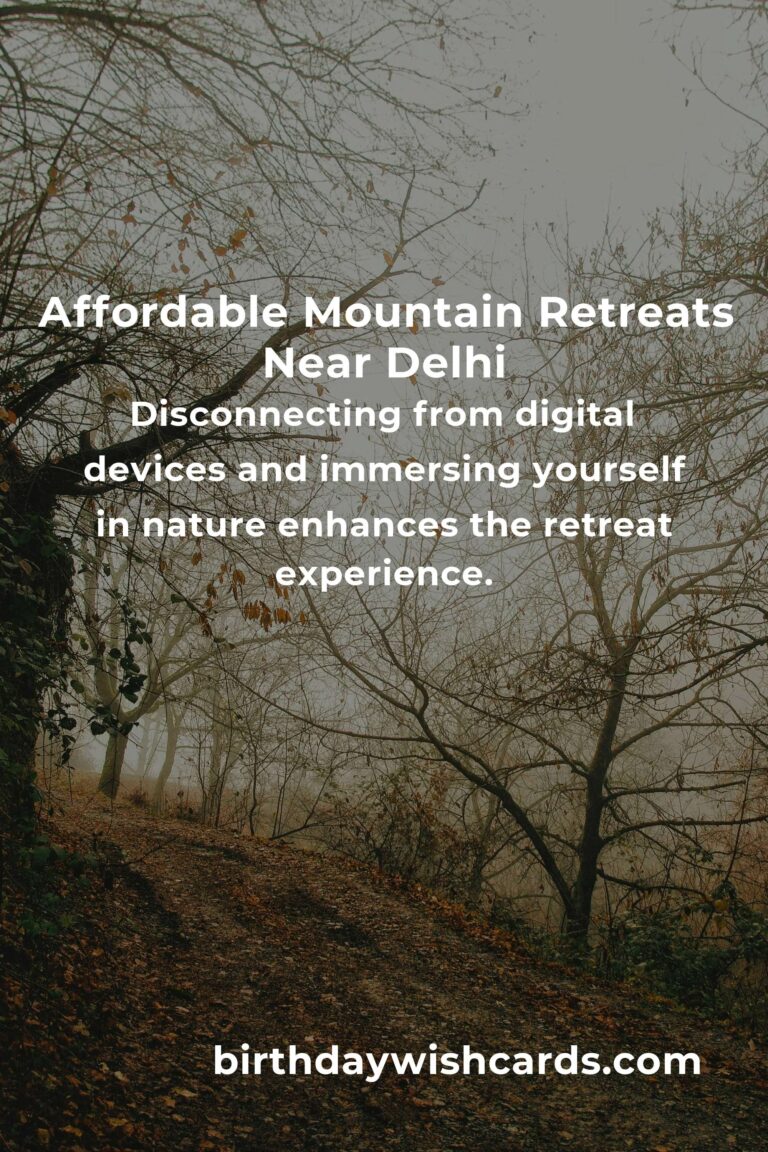 Find Peace Without Breaking the Bank: Your Guide to Budget Mountain Retreats Near Delhi