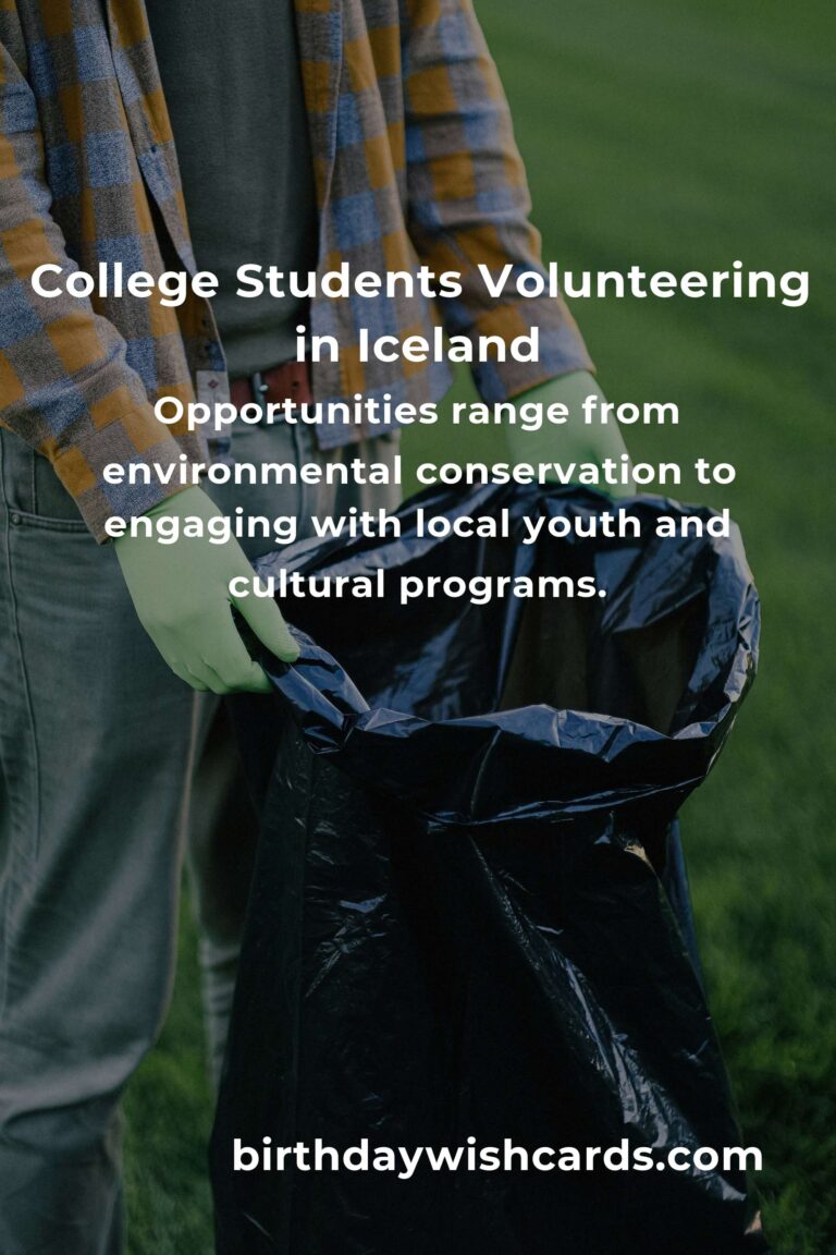 Find Your Heartbeat in Reykjavik: Volunteer Opportunities for College Students