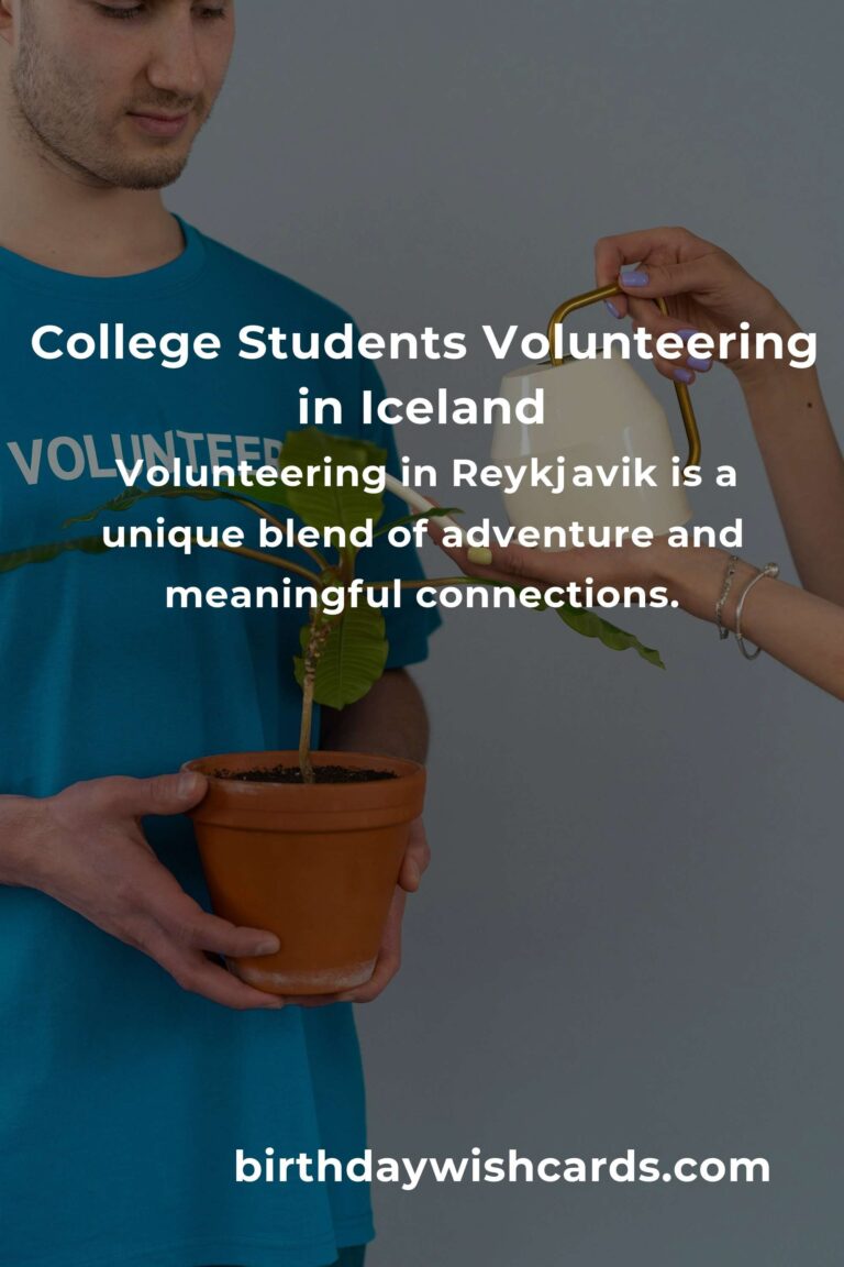 Find Your Heartbeat in Reykjavik: Volunteer Opportunities for College Students