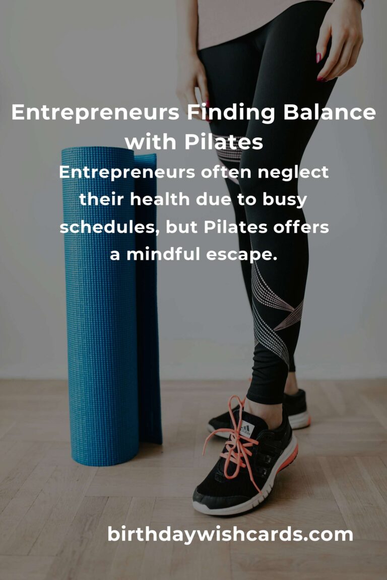 Finding Balance: A Home Pilates Routine for the Busy Entrepreneur