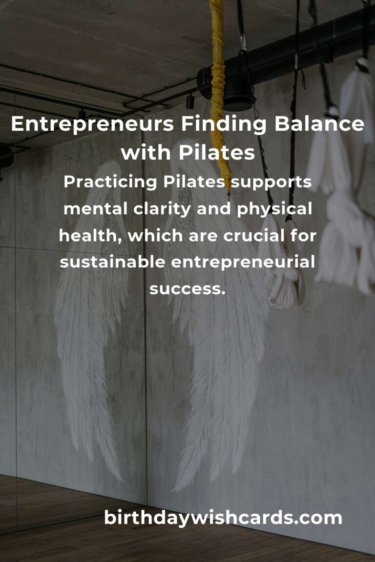 Finding Balance: A Home Pilates Routine for the Busy Entrepreneur