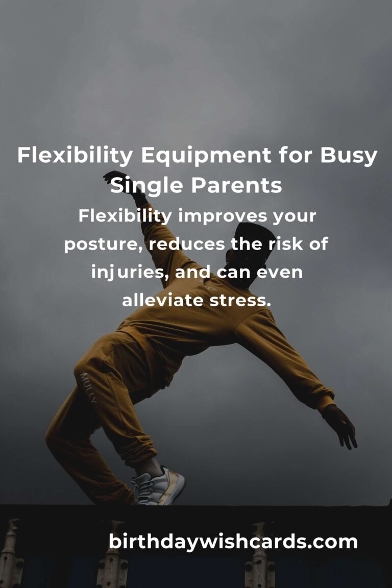 Finding Flexibility: A Single Parent's Guide to Fitness Equipment