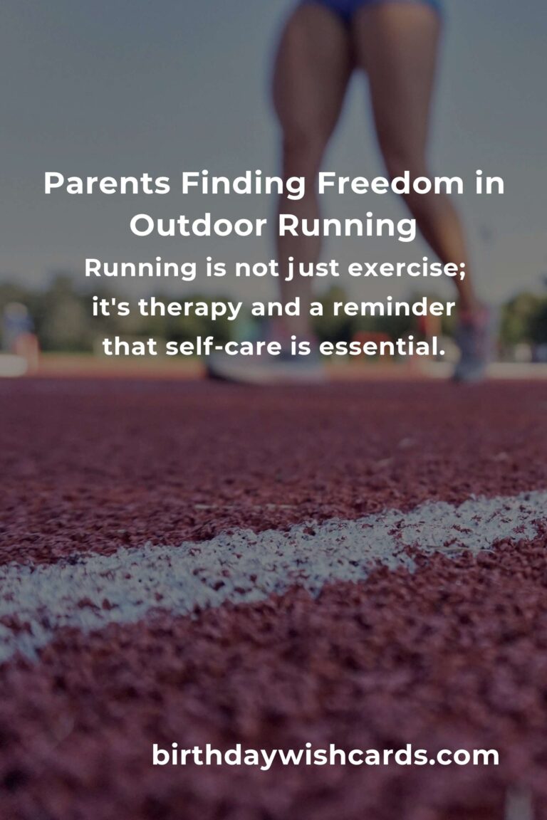 Finding Freedom: Crafting an Outdoor Running Routine for Busy Parents