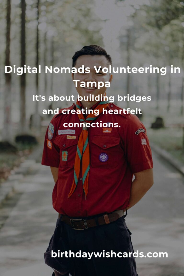Finding Heartfelt Connections: Volunteer Opportunities for Digital Nomads in Tampa