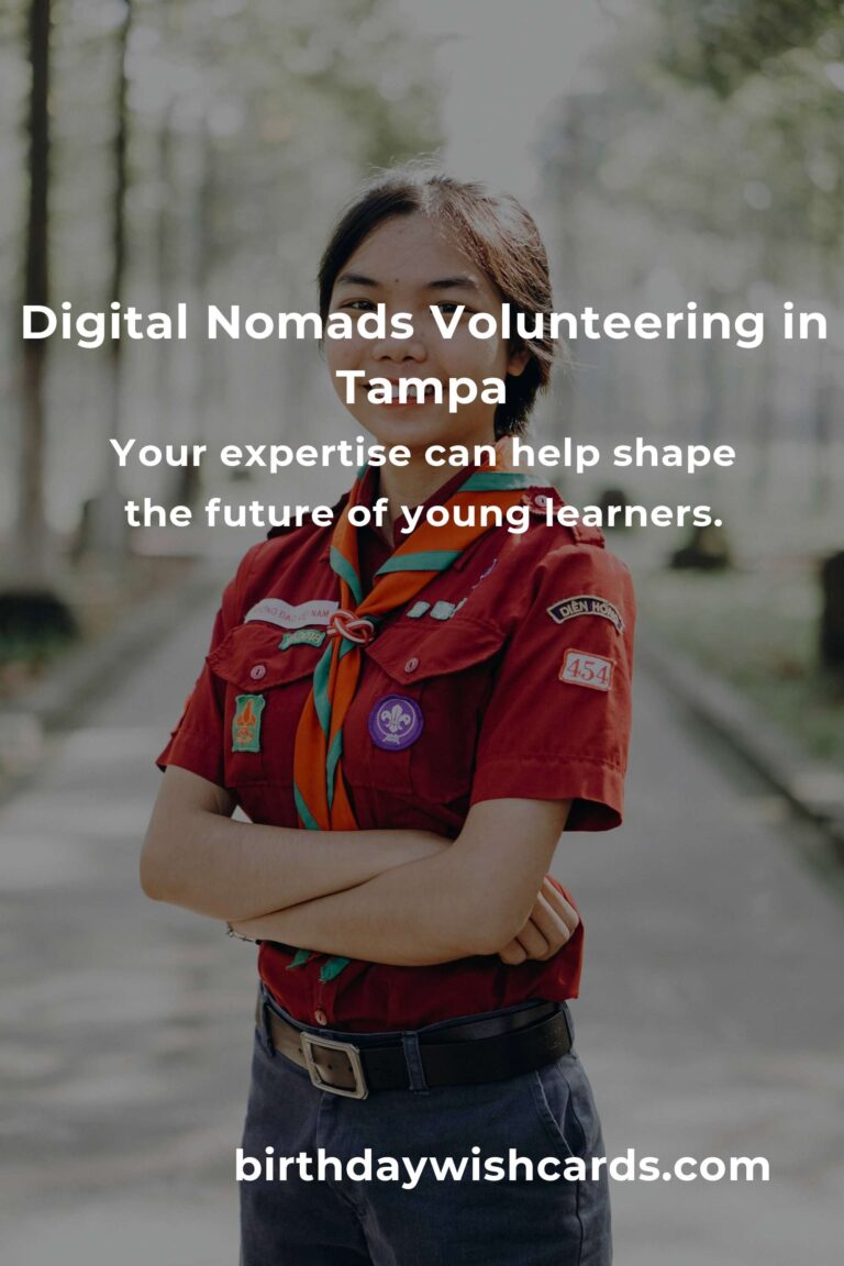 Finding Heartfelt Connections: Volunteer Opportunities for Digital Nomads in Tampa
