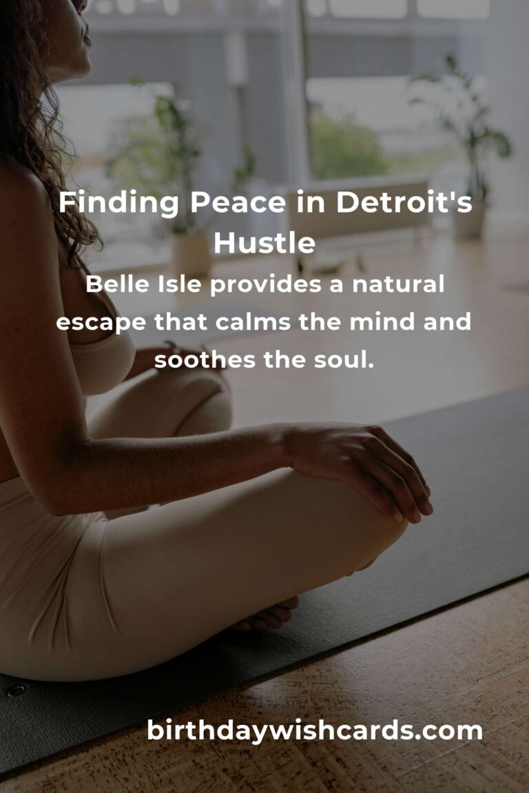 Finding Mental Clarity in the Hustle of Detroit: Daily Habits to Transform Your Life