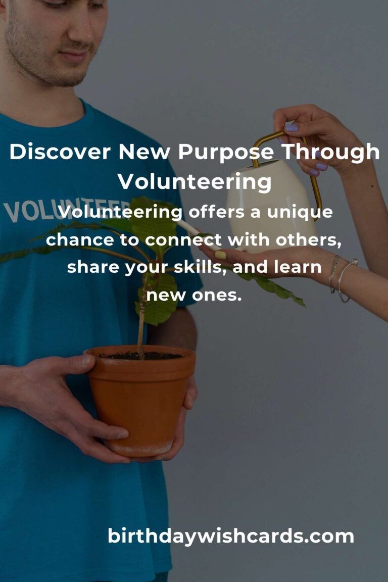 Finding New Purpose: A Guide for Empty Nesters Starting Volunteering in Zurich