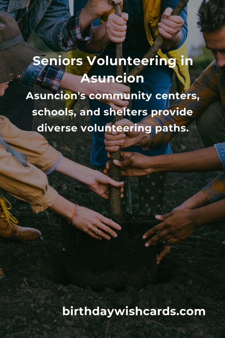 Finding Purpose: A Senior's Guide to Volunteering in Asuncion