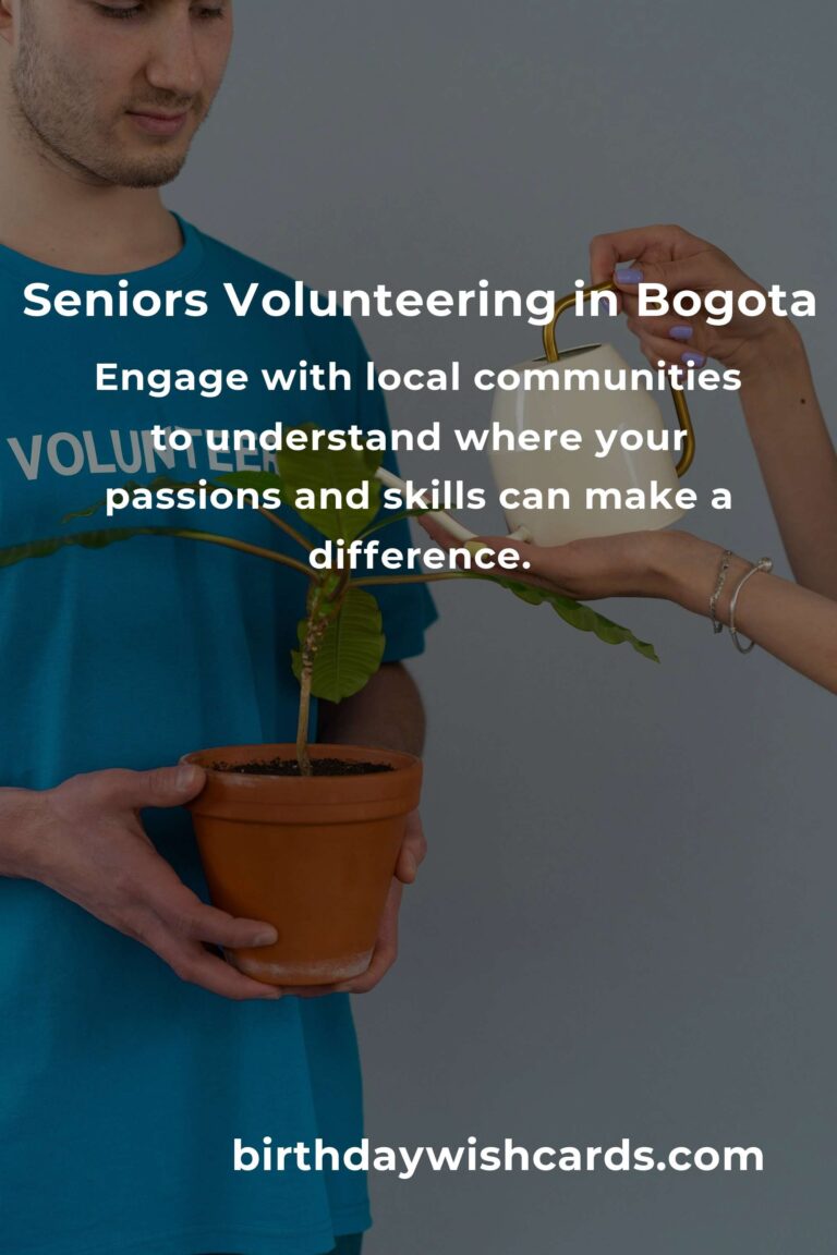 Finding Purpose and Connection: A Senior's Guide to Volunteering in Bogota