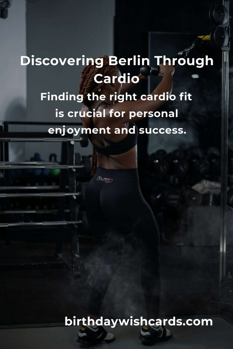Finding Your Rhythm: A Beginner's Guide to Cardio Workouts in Berlin