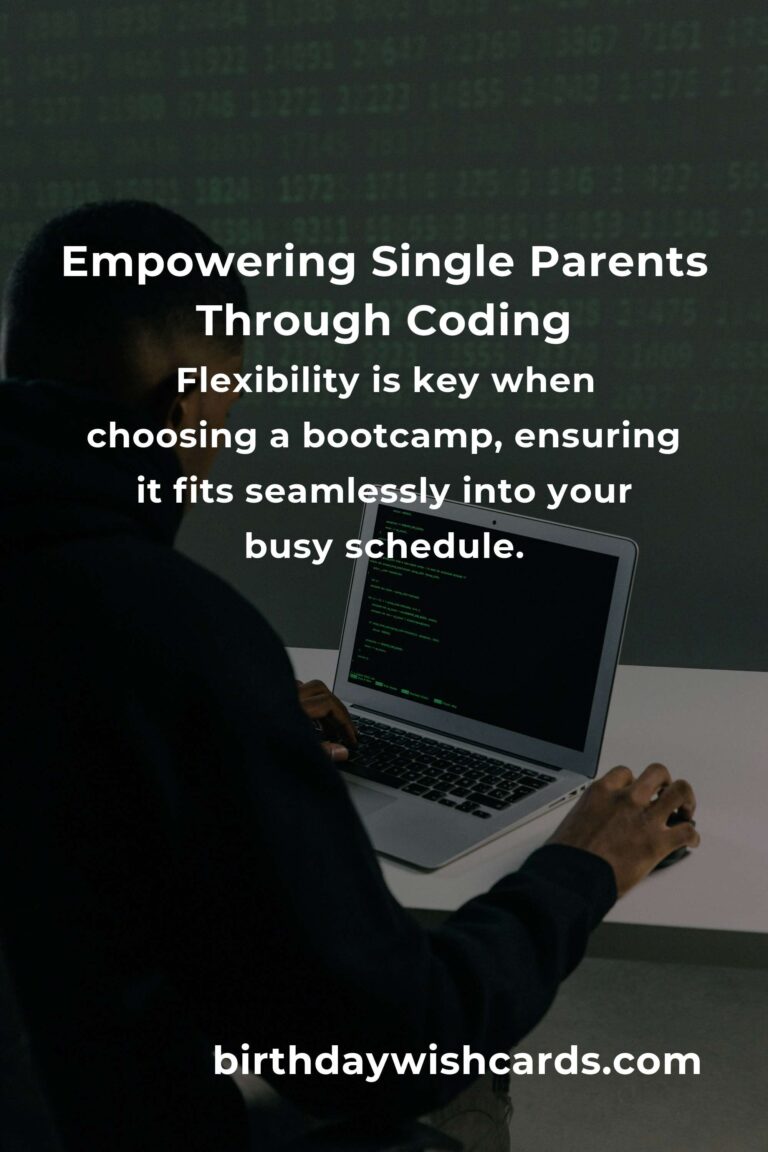 Finding the Perfect Coding Bootcamp for Single Parents in 2025: Your Path to a Brighter Future