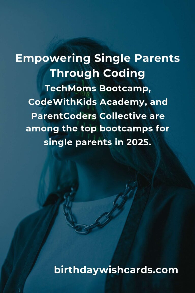 Finding the Perfect Coding Bootcamp for Single Parents in 2025: Your Path to a Brighter Future