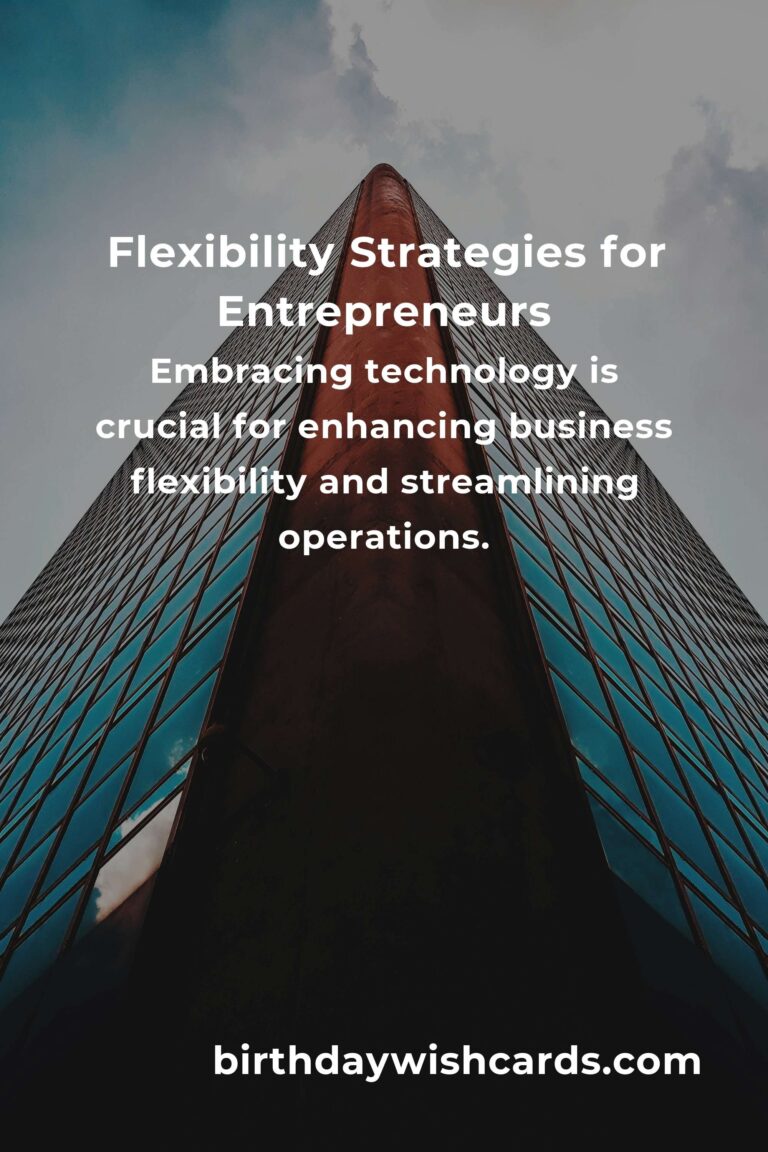 Flexibility Strategies for Small Business Owners: A Comprehensive Guide