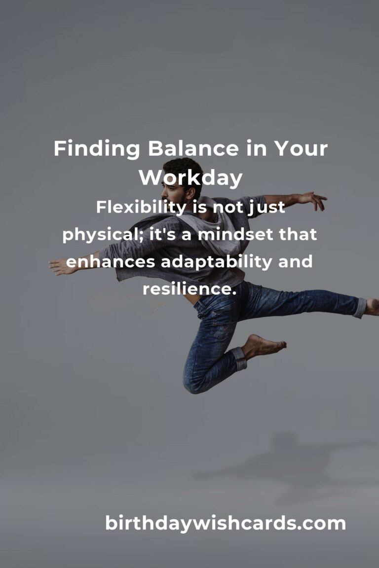 Flexibility for Busy Professionals: Finding Balance in Your Workday