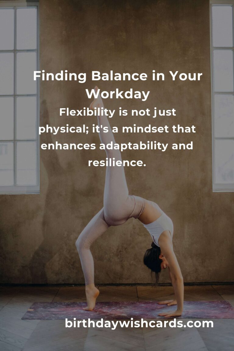 Flexibility for Busy Professionals: Finding Balance in Your Workday