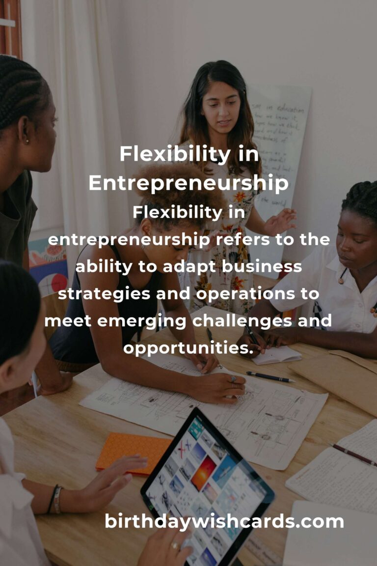 Flexibility for Entrepreneurs: Getting Started on Your Journey