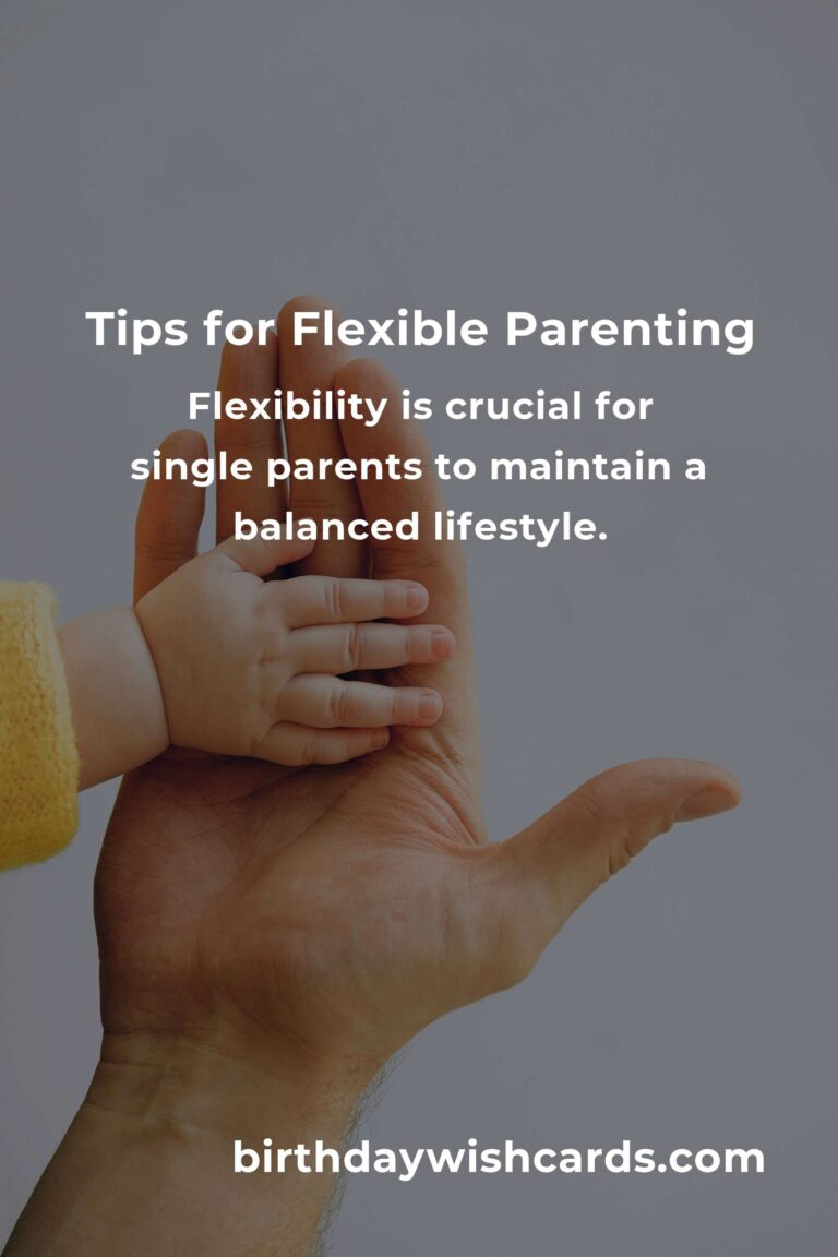 Flexibility for Single Parents: Getting Started with a Balanced Lifestyle