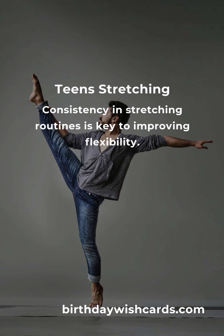 Flexibility for Teens: Getting Started with Stretching Routines