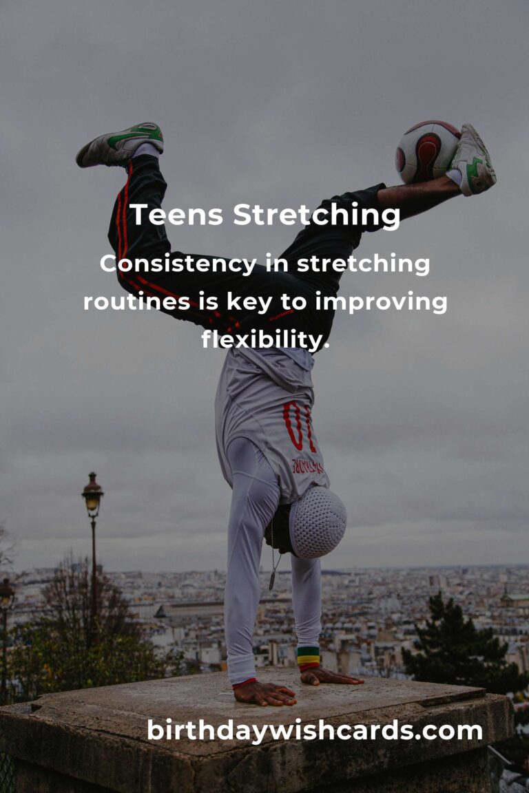 Flexibility for Teens: Getting Started with Stretching Routines
