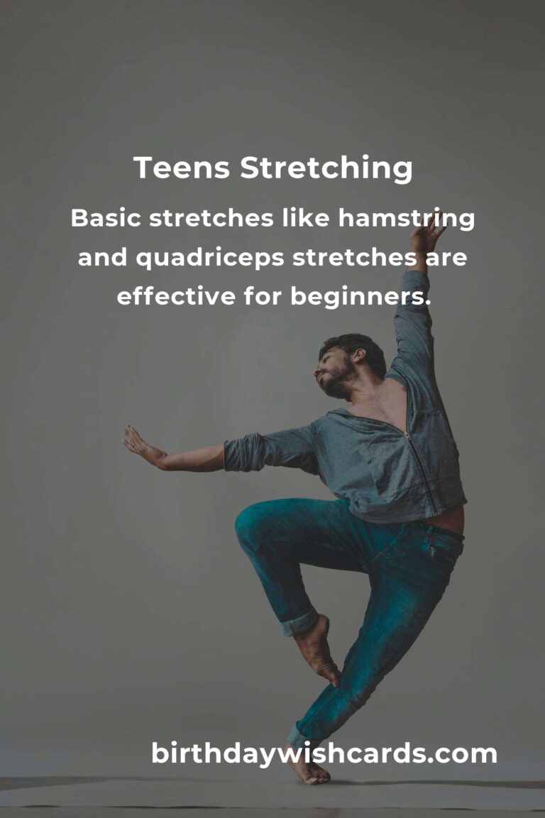 Flexibility for Teens: Getting Started with Stretching Routines