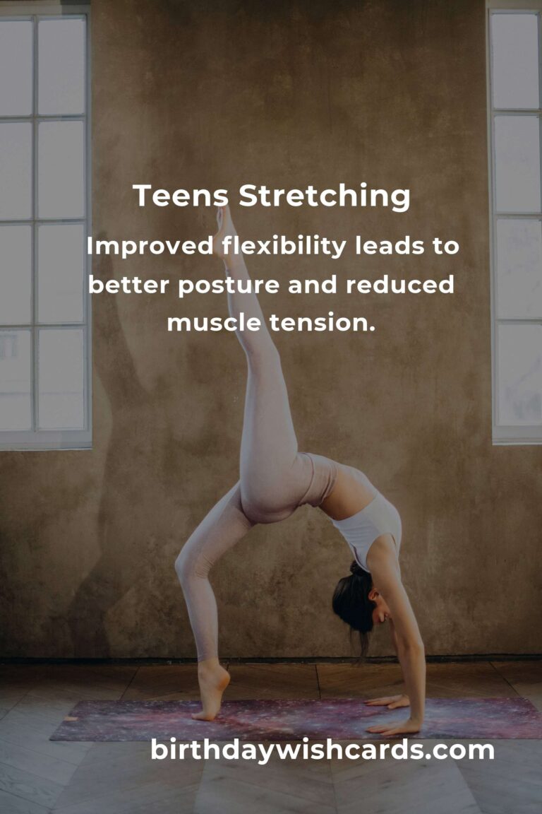 Flexibility for Teens: Getting Started with Stretching Routines