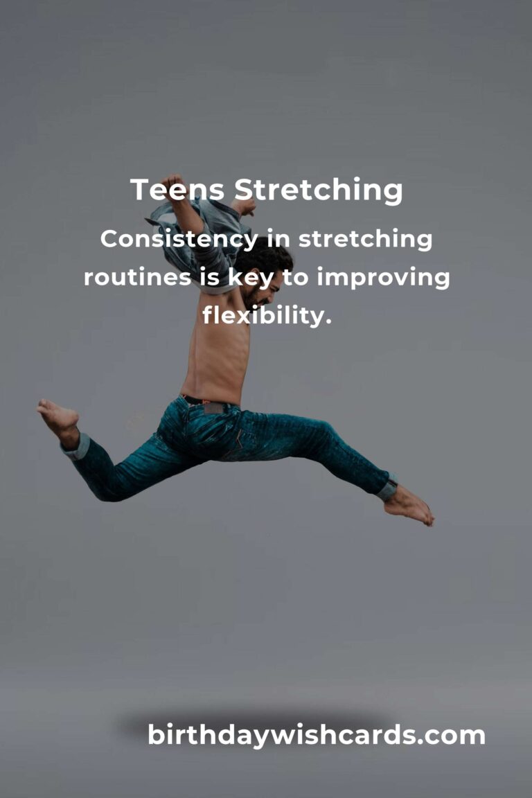Flexibility for Teens: Getting Started with Stretching Routines