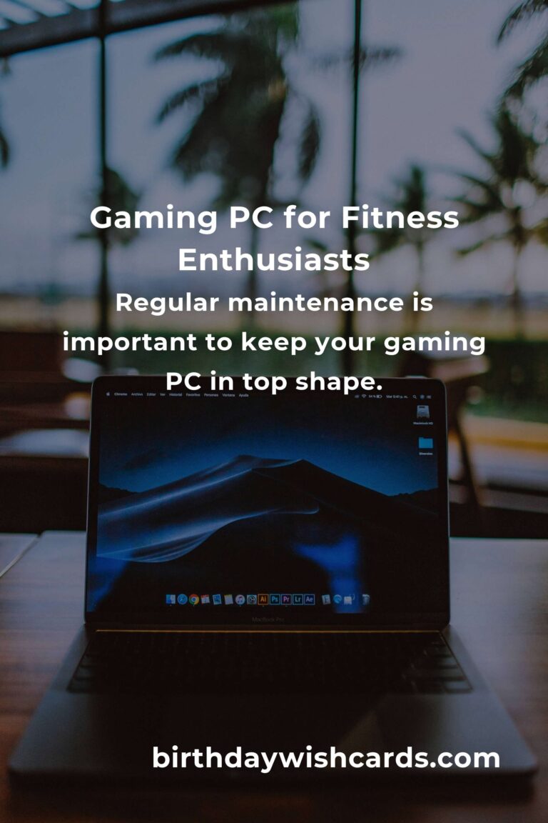 Gaming PC Build: Complete Guide for Fitness Enthusiasts