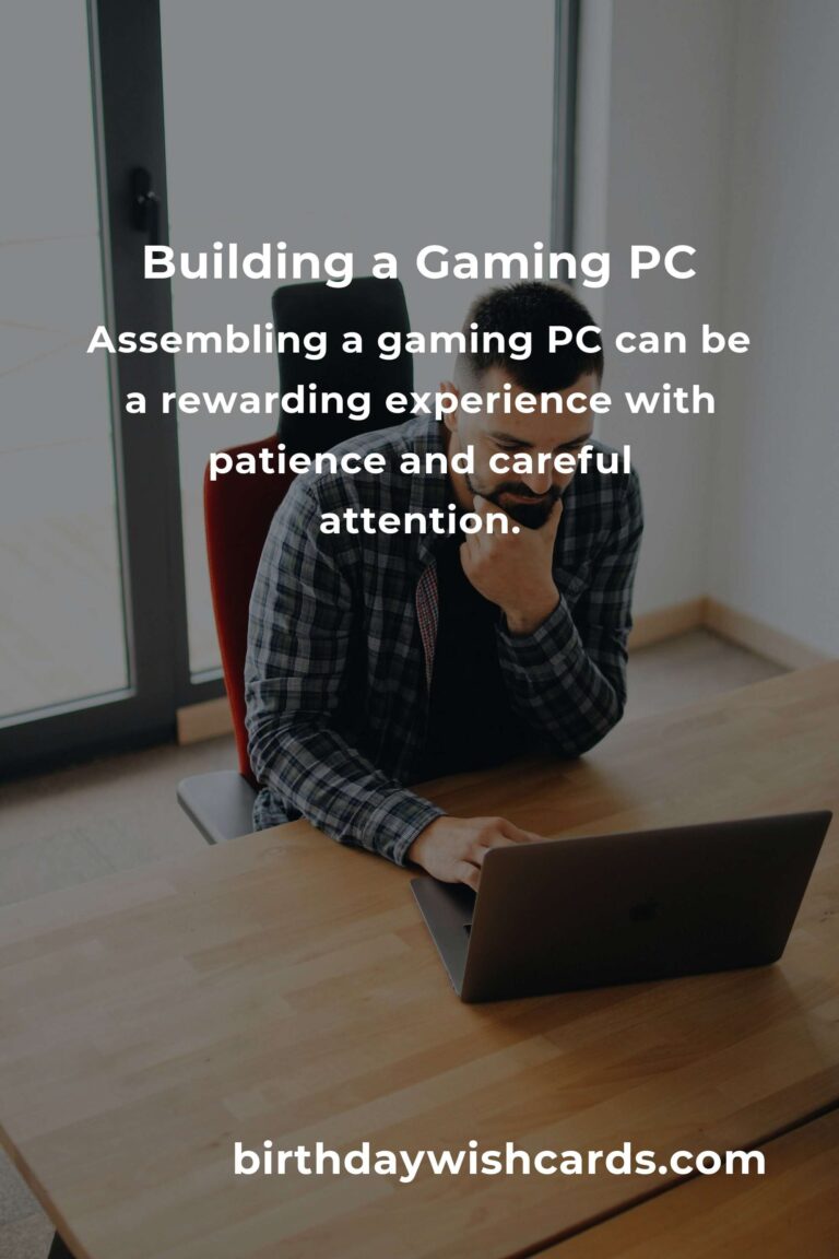 Gaming PC Build: Complete Guide for Retirees