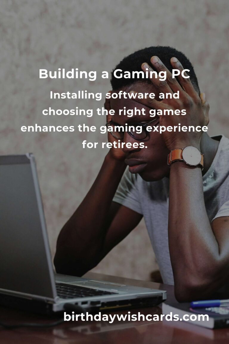 Gaming PC Build: Complete Guide for Retirees