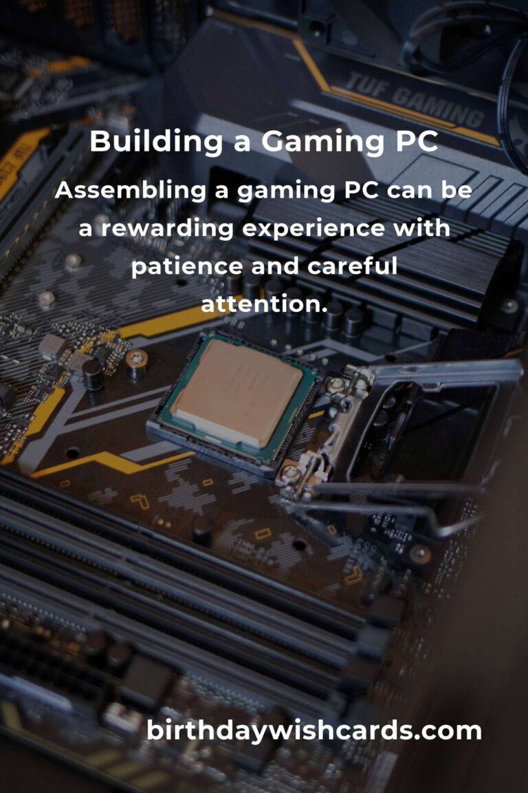 Gaming PC Build: Complete Guide for Retirees