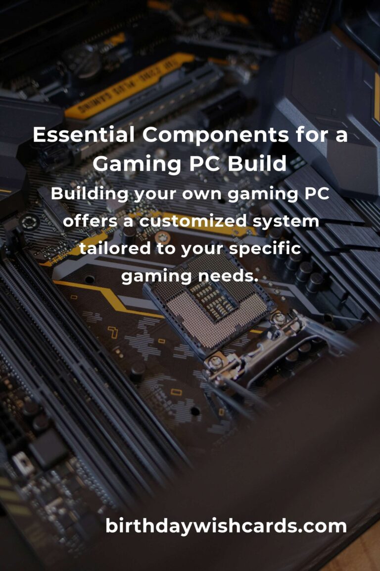 Gaming PC Build: Complete Guide for Seniors