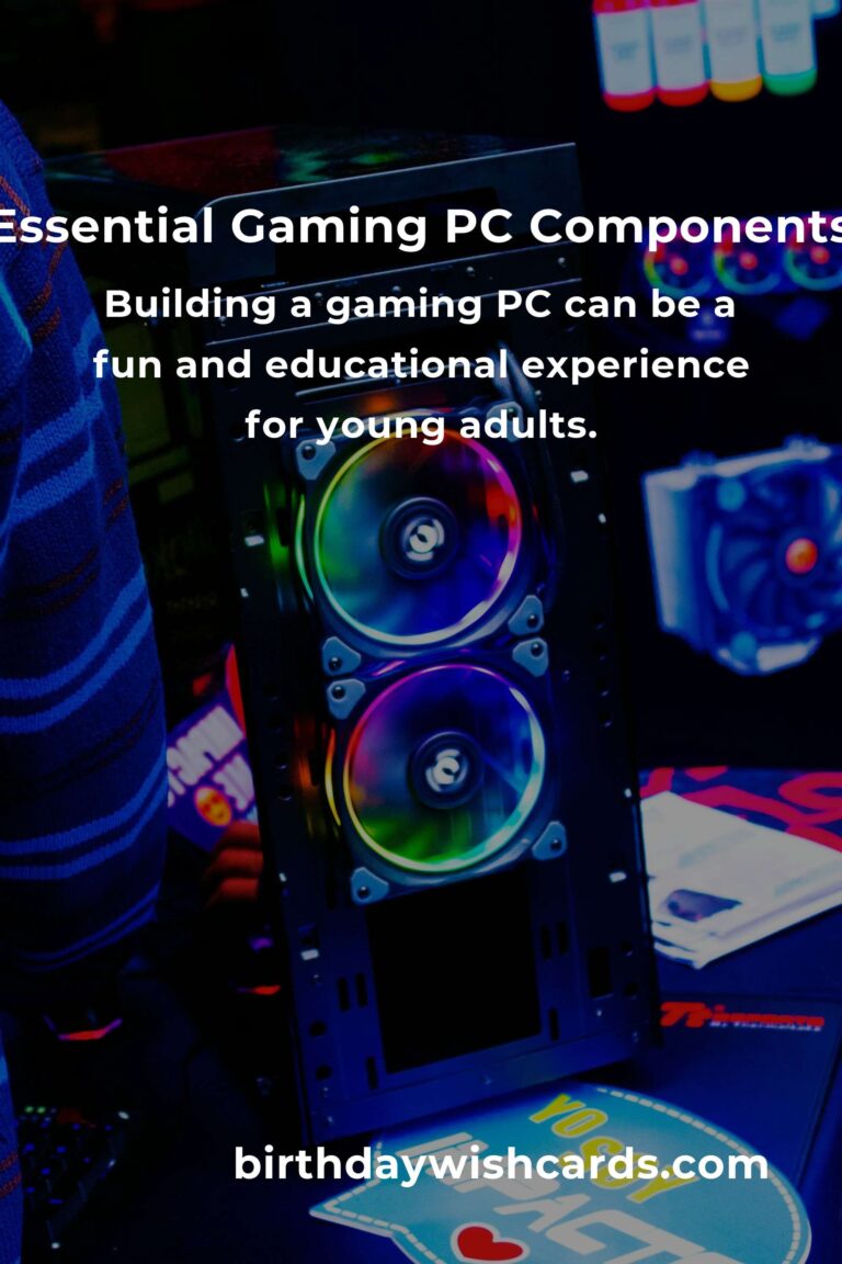 Gaming PC Build: Complete Guide for Young Adults