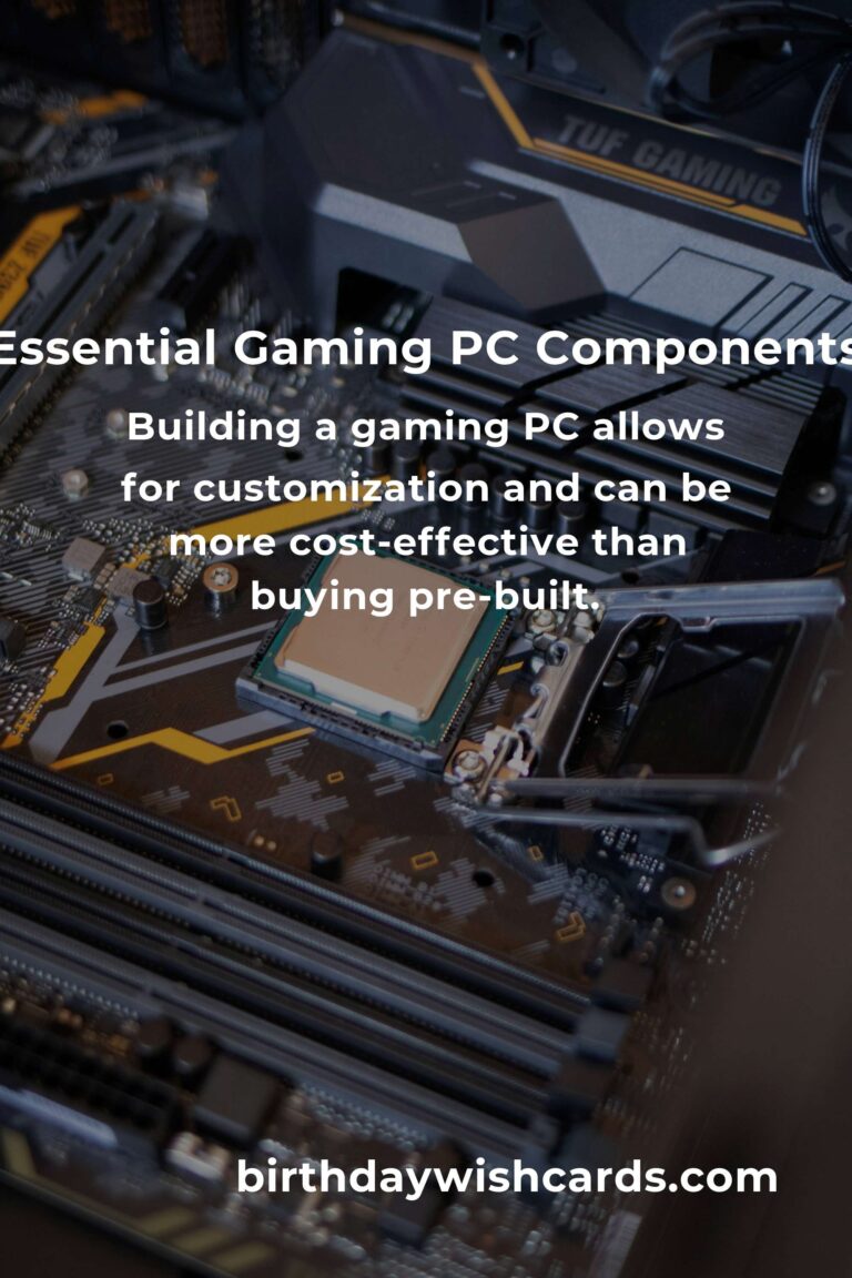 Gaming PC Build: Complete Guide for Young Adults