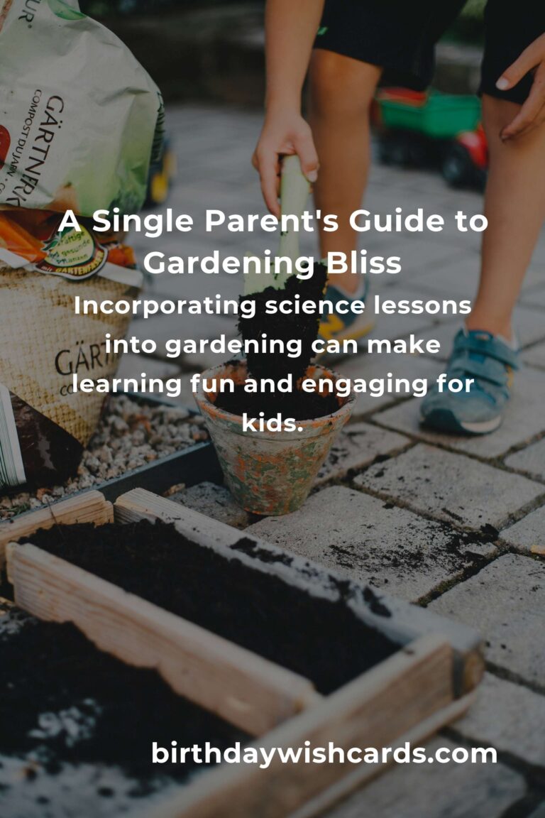 Garden Planter Ideas: Transform Your Space as a Single Parent